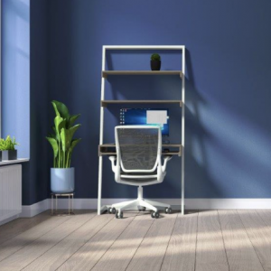 Ilene <strong>White frame with Coimbra/Dakota shelves</strong>